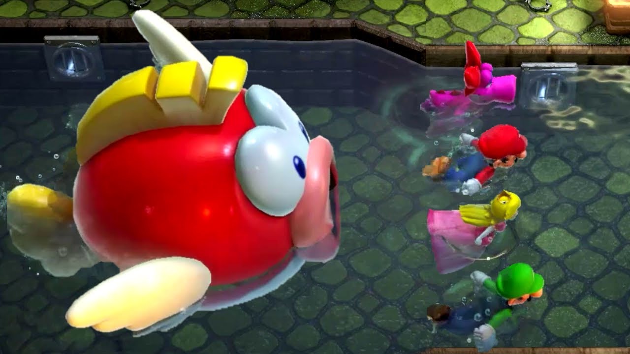 Mario Party Series - Cheep Cheep Minigames