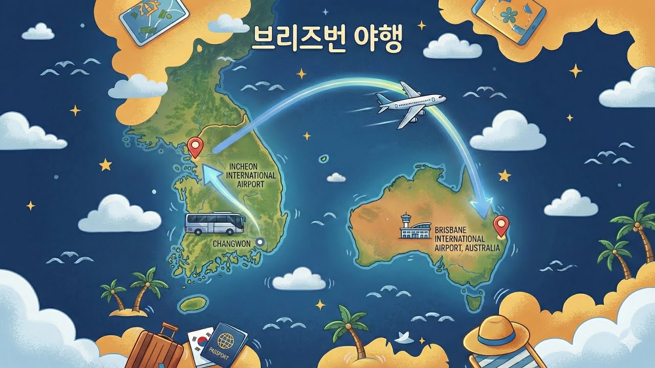 브리즈번의 여름 속으로: 2026 설 연휴 호주 가족 여행 - 여행의 시작