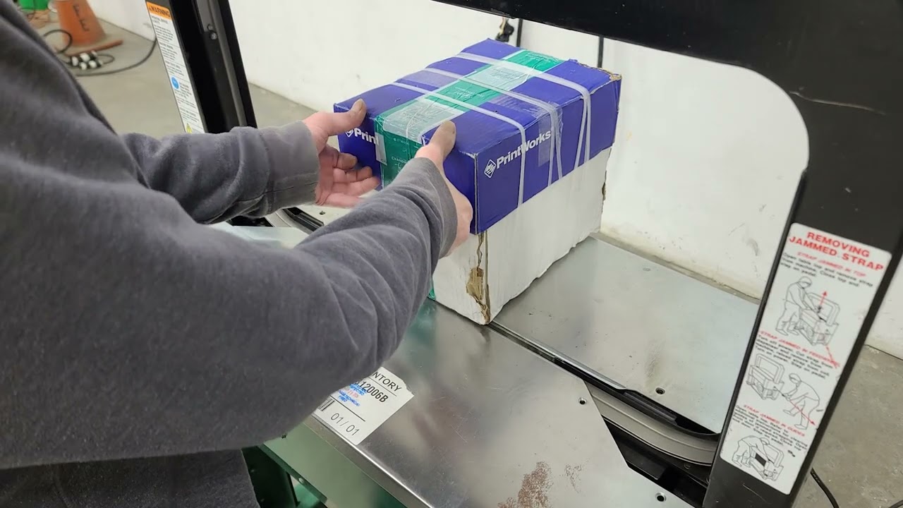 Signode LB 2000 Automatic Strapping Machine