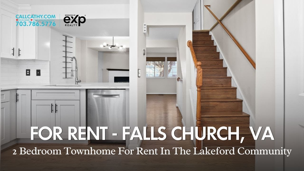 Lakeside 2 Bedroom Townhouse For Rent | 2858 New Providence Ct, Falls Church, VA 22042