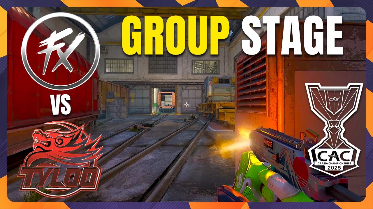 TYLOO vs Fluxo - HIGHLIGHTS - CS Asia Championships 2025 | CS2