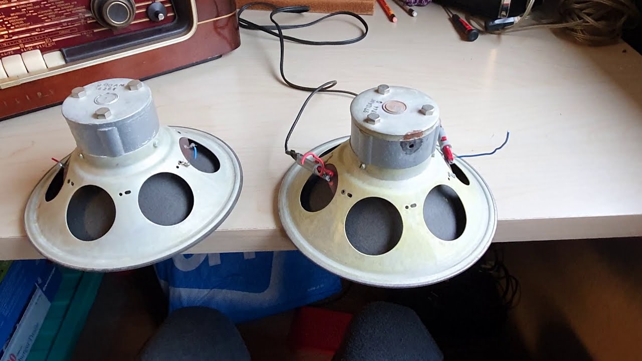 Testing Philips 9710AM 800 ohm OTL speakers