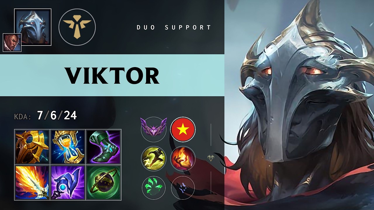Viktor Support vs Karma - VN Master Patch 26.15