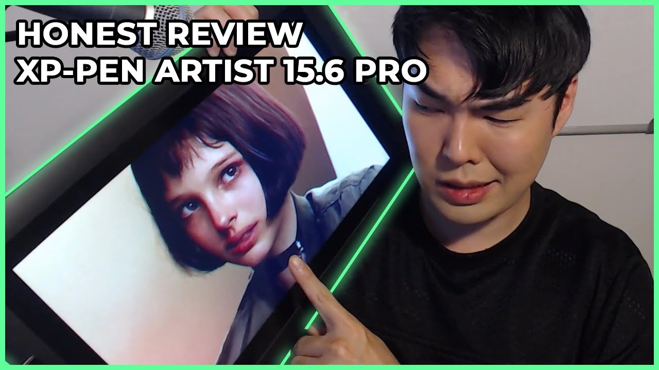 Professional Illustrator Reviews XP Pen Artist 15.6 Pro