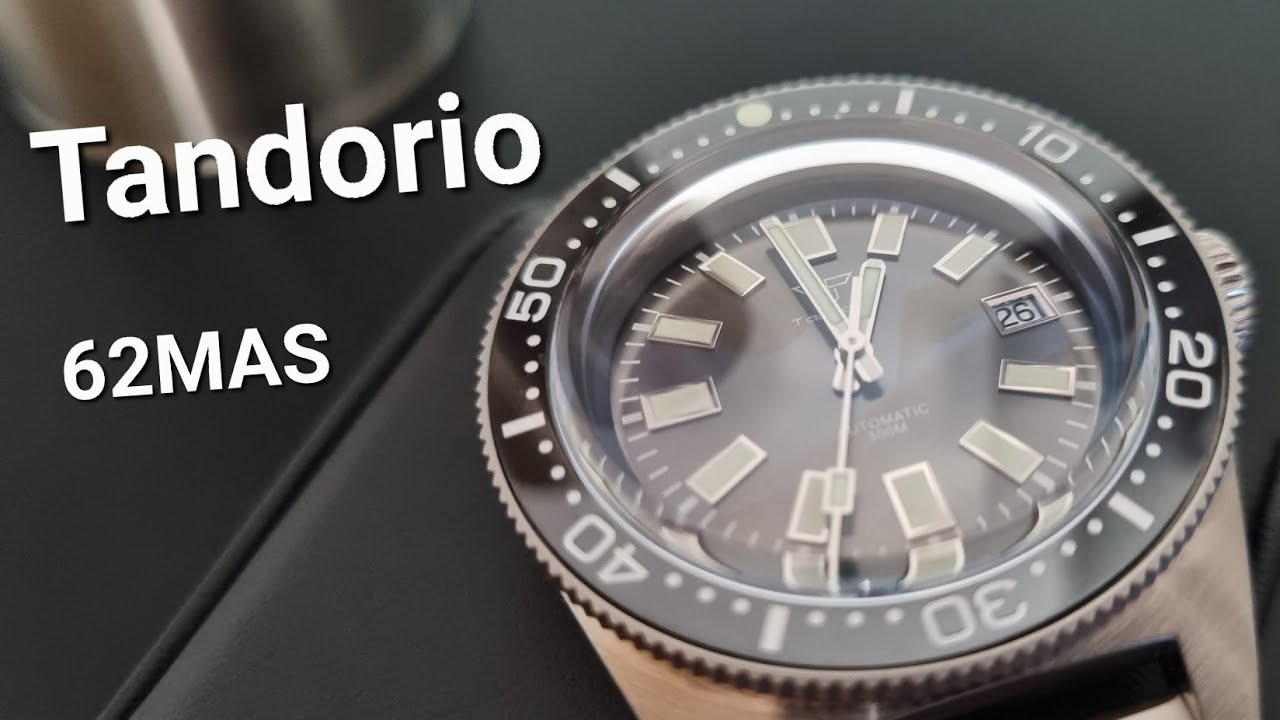 Tandorio 62MAS / Seiko Hommage mit PT5000 Werk / deutsch