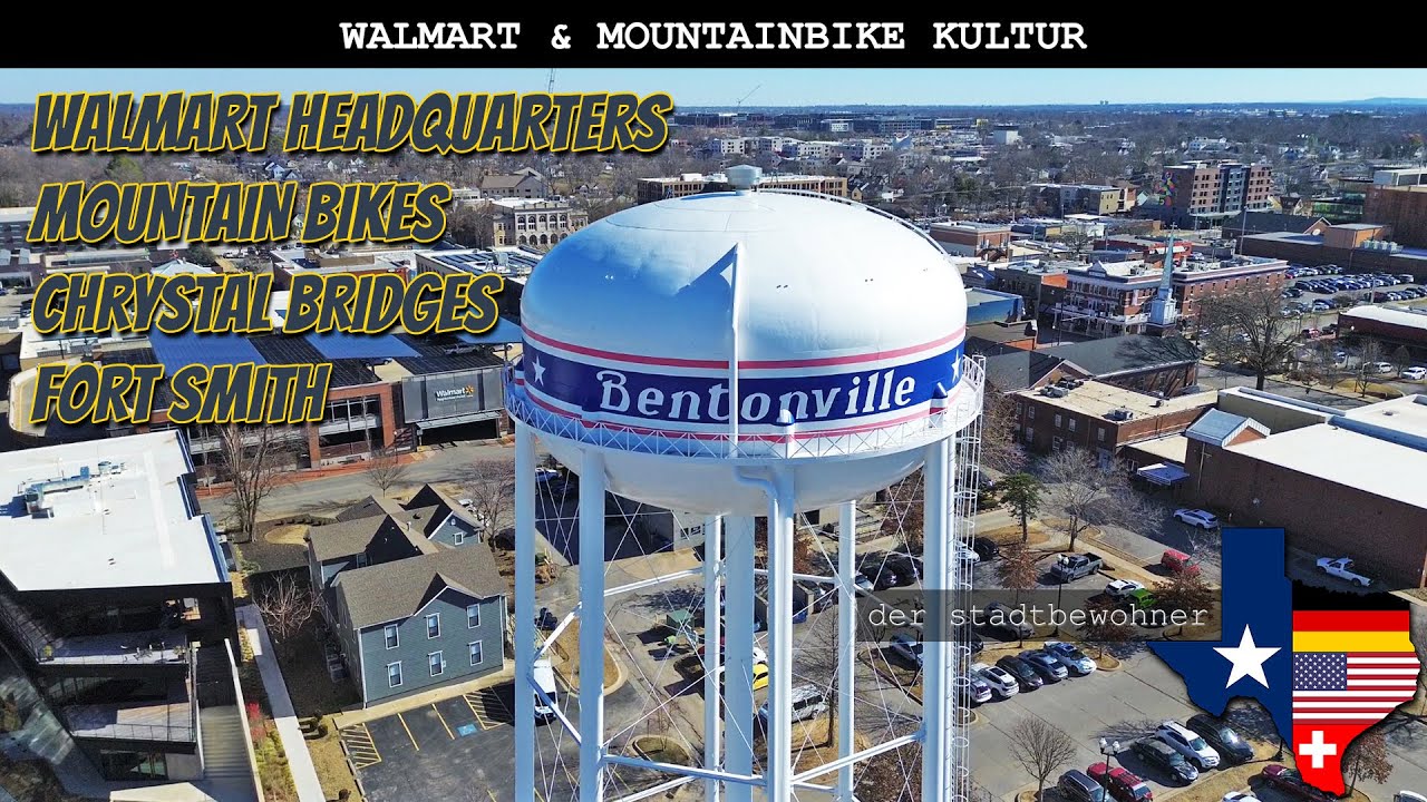 Hauptstadt von Walmart und Mountain Bikes - Trip nach Bentonville, Arkansas