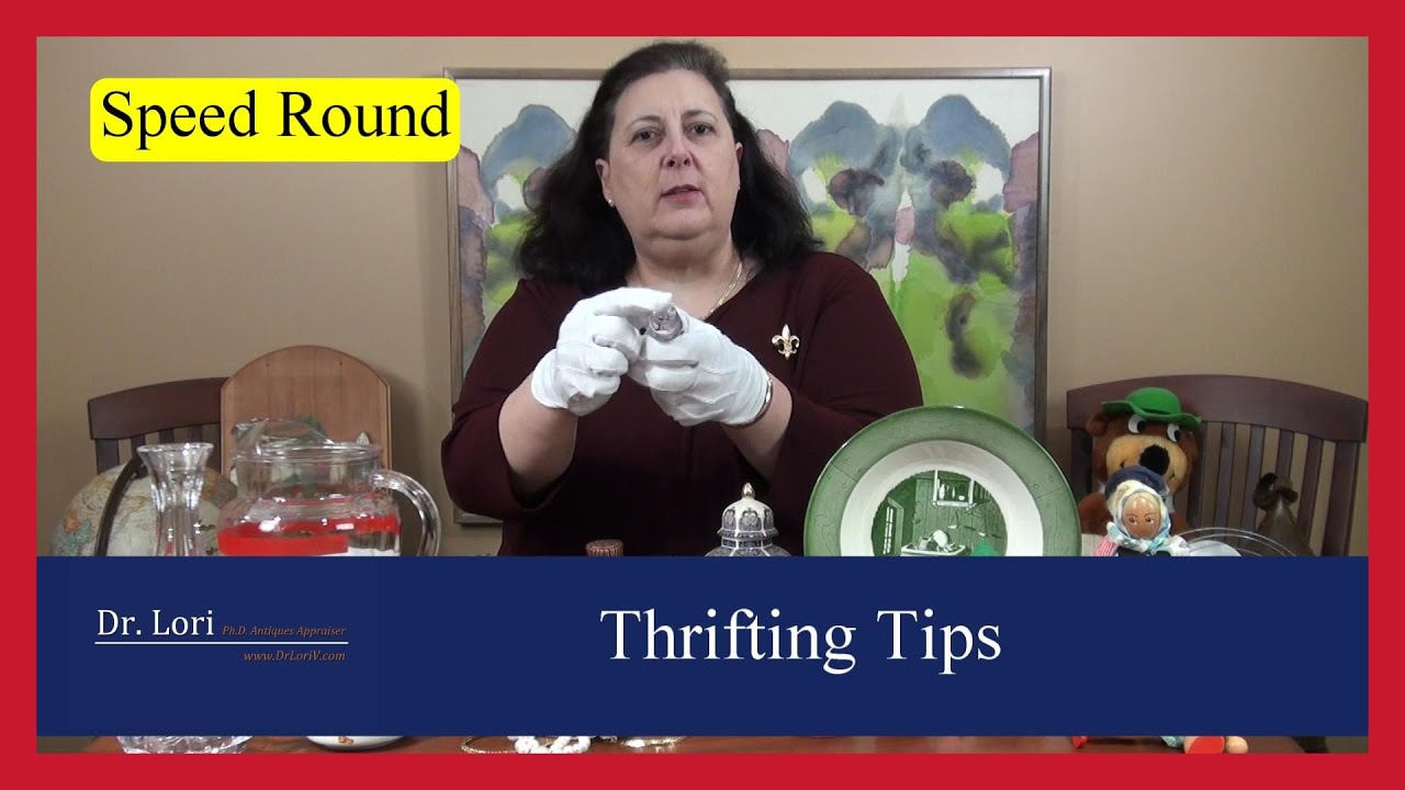 How to Find Thrift Shop Bargains - Glass, Bakelite, Costume Jewelry, Dolls & Souvenirs by Dr. Lori