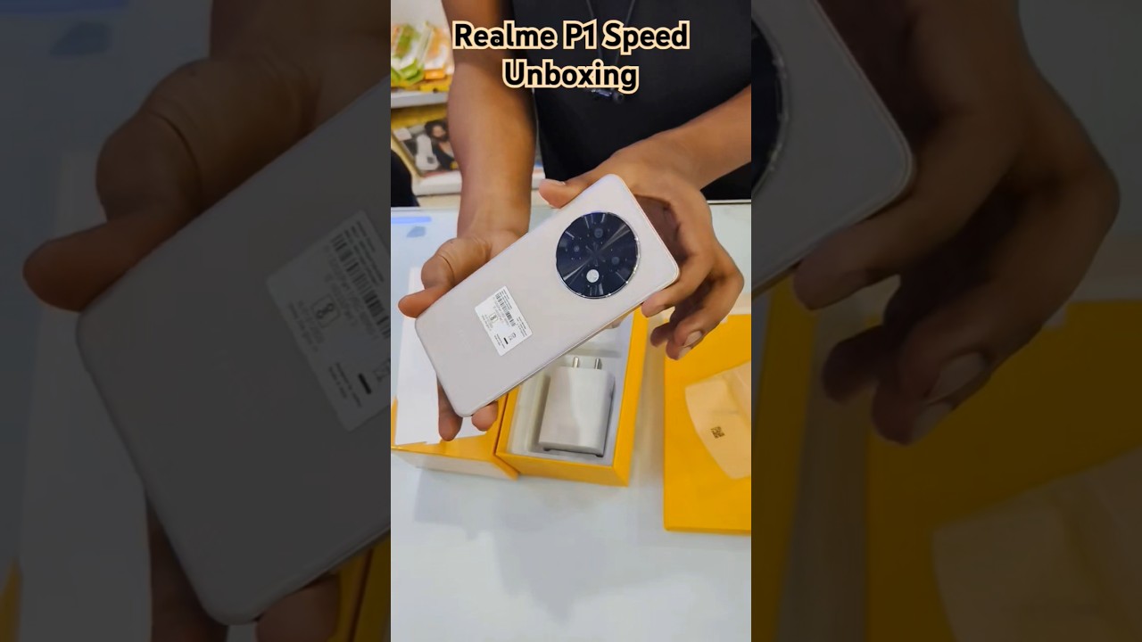 Realme P1 Speed Unboxing🔥#unboxing #smartphone #5gphone #realme #5g #p1 #p1speed #ai #camera #selfie