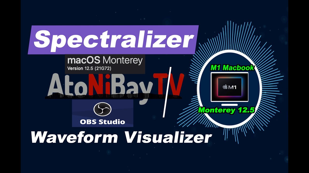 Spectralizer l Waveform Visualizer for M1 MacOS Monterey version 12.5