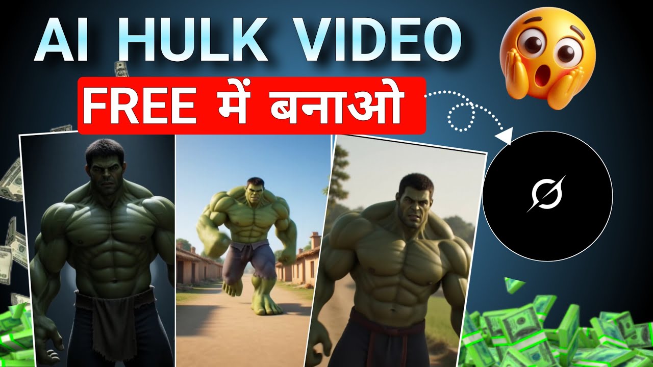 🔥Grok Ai Se Hulk Wala Ai Video KAISE Banaye | How To Make Hulk AI Video | AI Se Video Kaise Banaye
