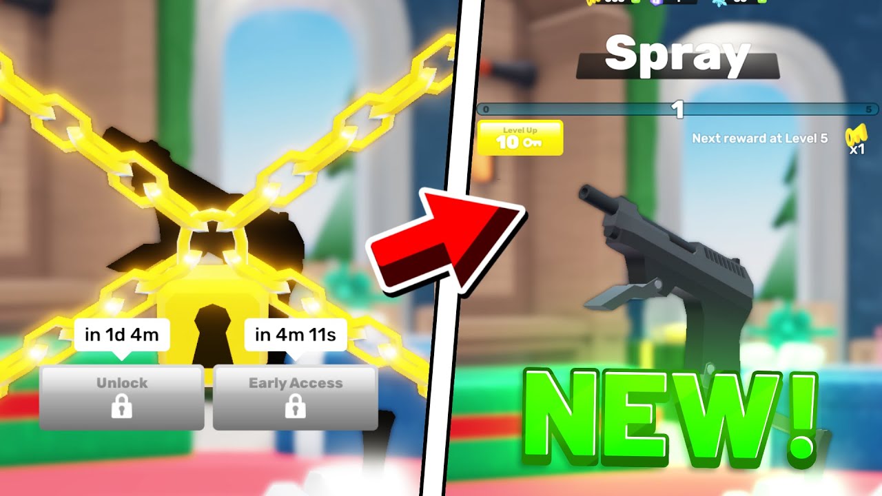 Новое оружие &mdash; граффити &mdash; просто БЕЗУМНОЕ в Roblox Rivals!