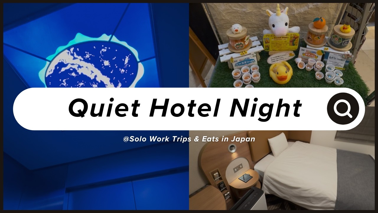 Hotel Stay in Kobe, Hyogo, Japan | A Familiar Business Hotel Night
