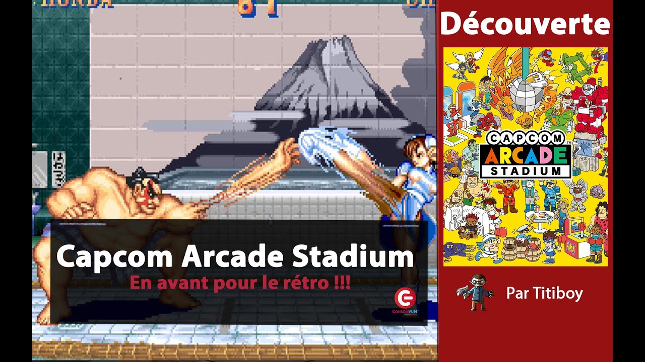 [DECOUVERTE / TEST] Capcom Arcade Stadium sur PS4 - Moment rétro avec Titiboy