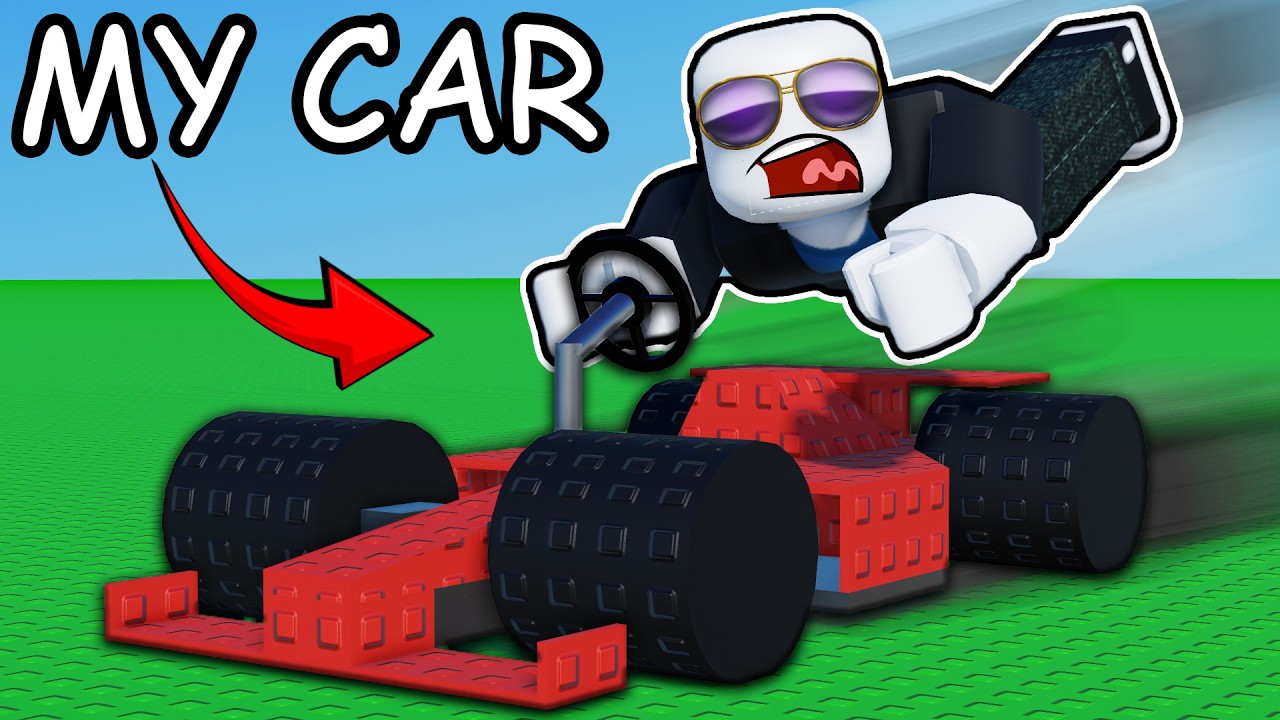 построение САМОЙ БЫСТРОЙ машины в Roblox построение машины...