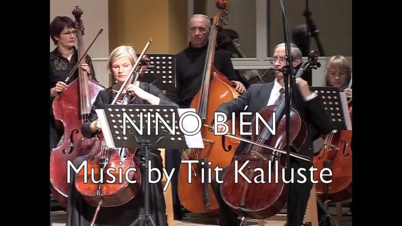 Ni&ntilde;o Bien//Tiit Kalluste & V&otilde;ru Symphony Orchestra cond. Erki Pehk