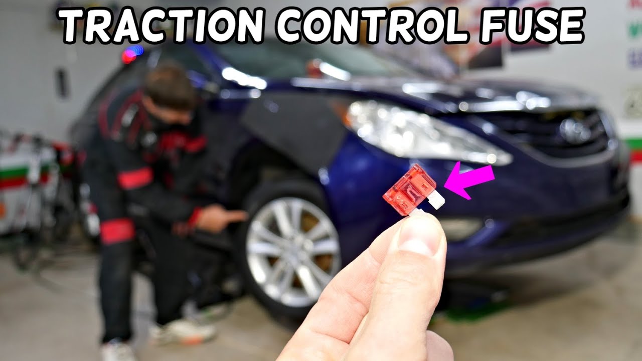 HYUNDAI SONATA TRACTION CONTROL FUSE LOCATION REPLACEMENT