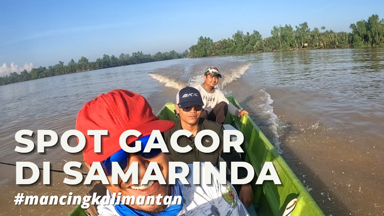 Berbagai Jenis Kakap dkk Berhasil Naik -- Mancing Ikan Kakap di Muara Sungai Samarinda #fishing