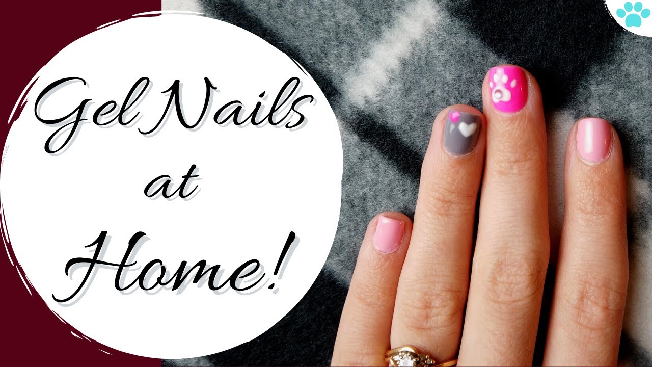 Gel Nails at Home! ~How to~ Amazon Product Review | Pomchi Productions