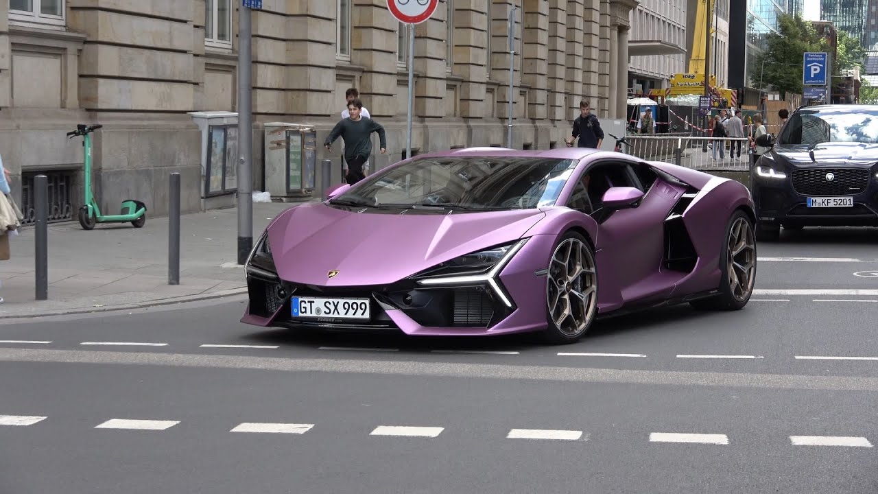 Exotic, Expensive And Sports Cars In Frankfurt