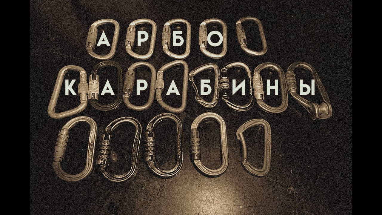 Карабины для арбористов и не только