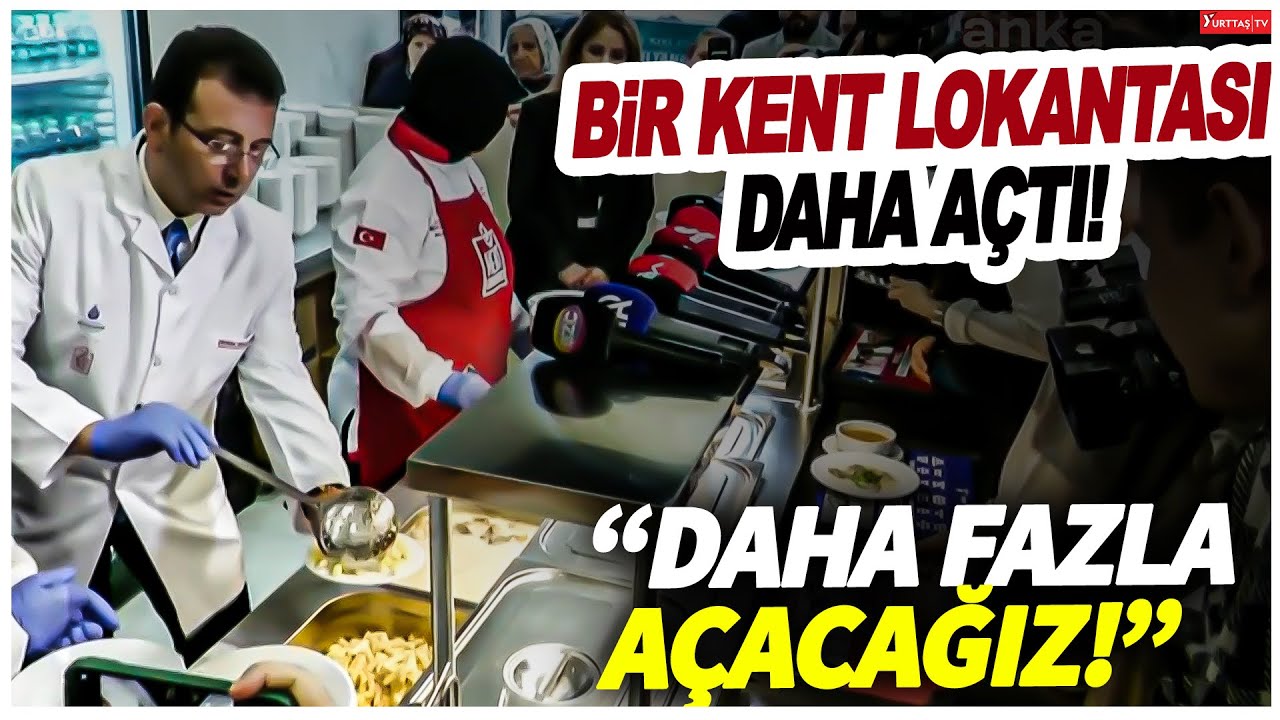Ekrem İmamoğlu kent lokantaları açmaya devam ediyor! 