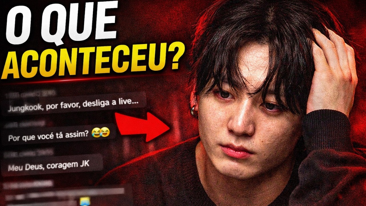 JUNGKOOK pediu AJUDA ao vivo… mas ninguém percebeu?