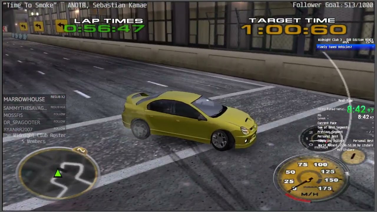 Tuners Only! (a speedrun)