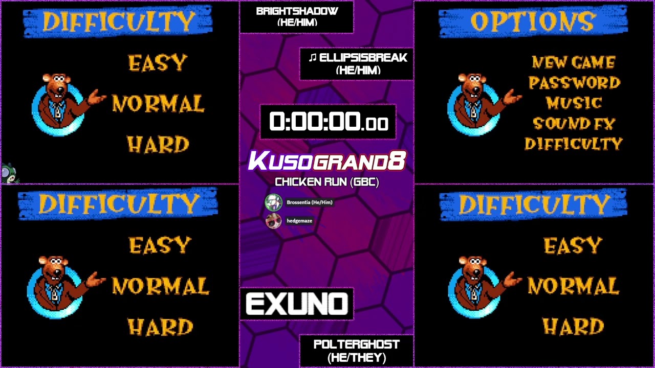 Kusogrand8! Chicken Run