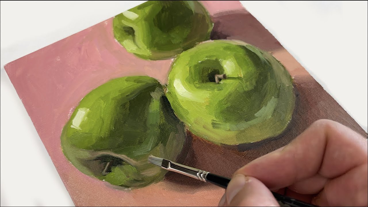 EVERYTHING You Need to Know About OIL PAINTING Can Be Learned Painting APPLES