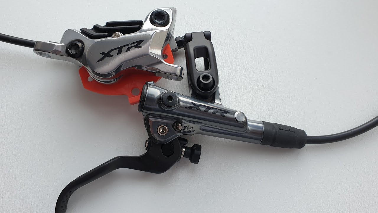 Тормоза Shimano XTR M9120 4-piston (чуть детально)
