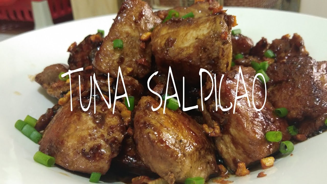 TUNA SALPICAO: sigurado sa pagkain ikay mapapatakaw(my easy and quick version)