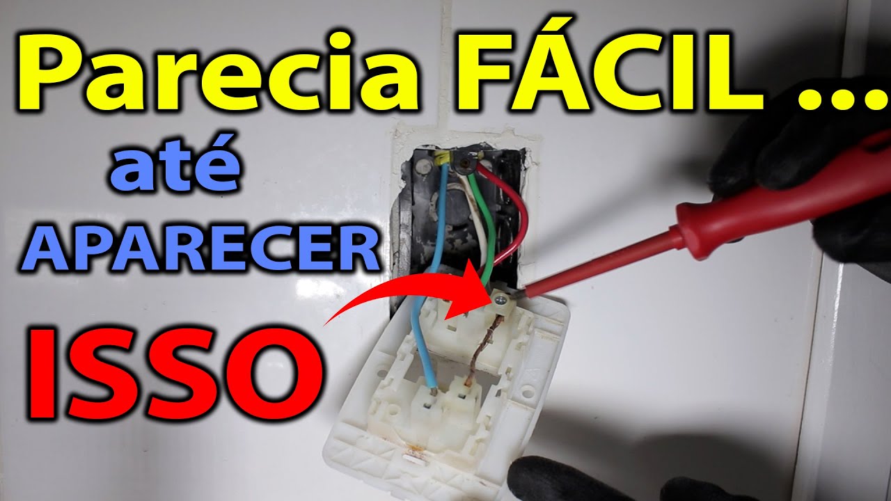 Parecia FÁCIL Trocar a TOMADA com Interruptor, até APARECER esse PROBLEMA! Serviços do Dia a Dia.