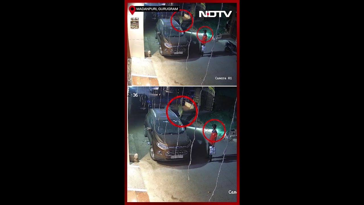 Delhi NCR News Today | Gurugram Scooter Theft Caught On CCTV, Footage Goes Viral On Social Media