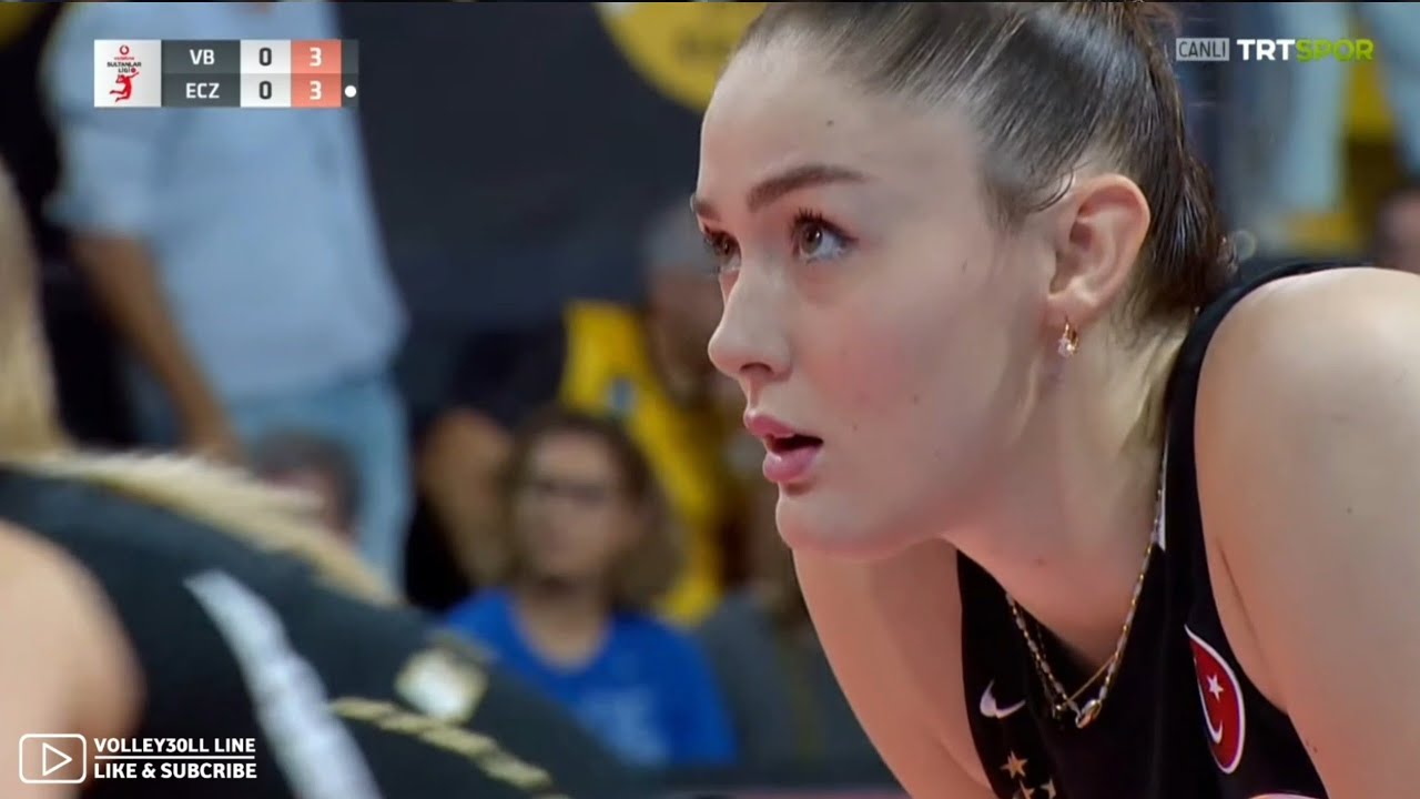 Zehra gunes | Vakifbank vs. Eczacibasi DYNAVIT | Turky volleyball League 23/24 (week 4)