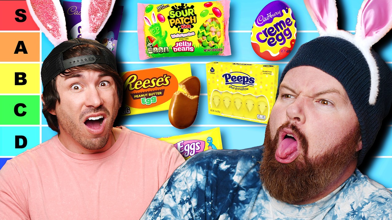 We Tried the BEST & WORST Easter Candies - Taste Test