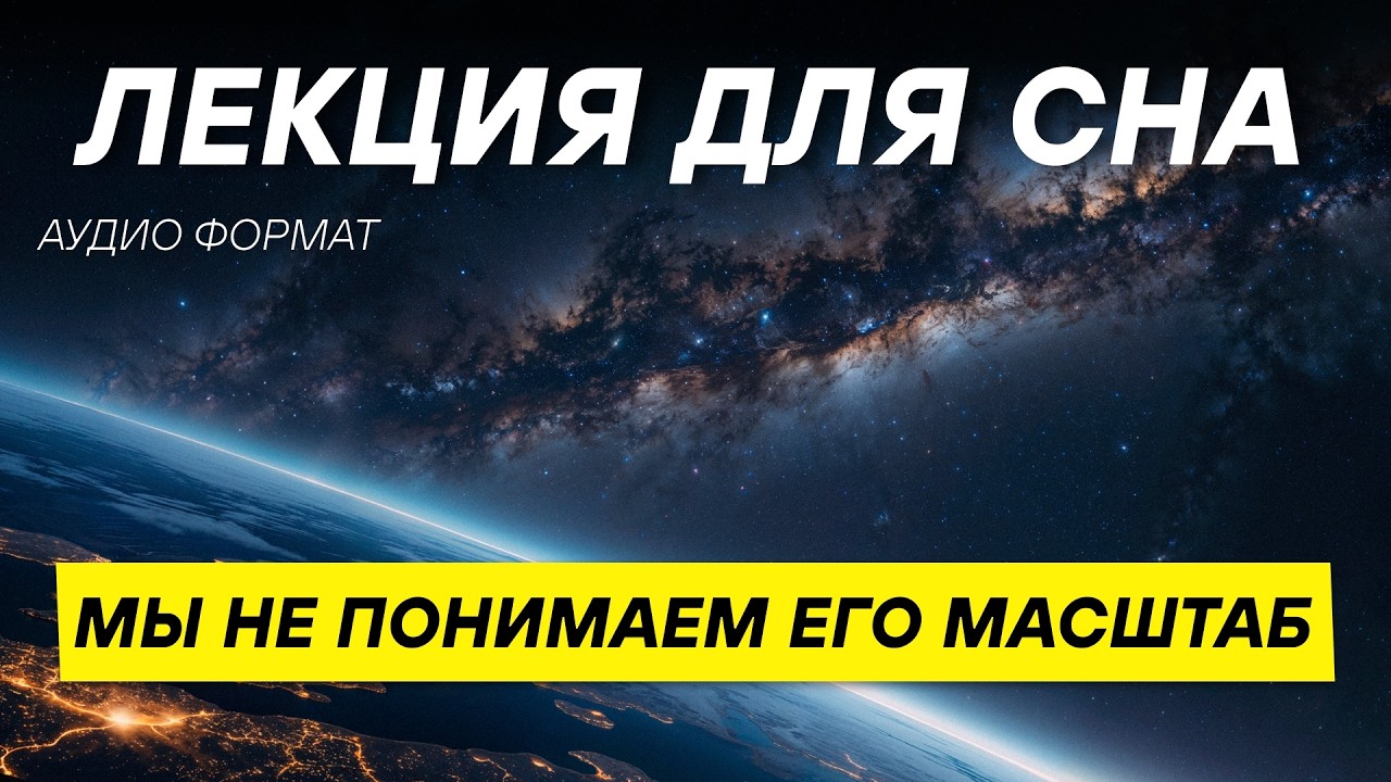 Мы неправильно представляем размер Млечного Пути во Вселенной.  ПОЗНАВАТЕЛЬНАЯ ЛЕКЦИЯ ДЛЯ СНА 😴