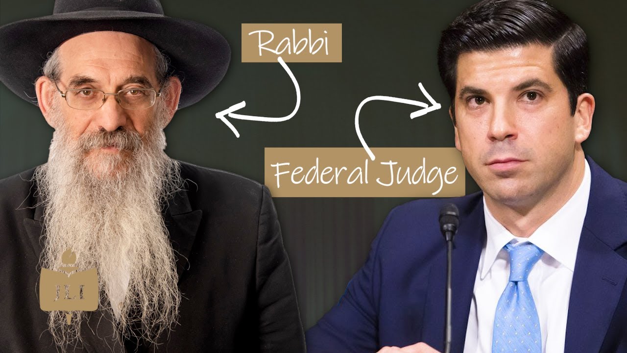 Rabbi & Federal Judge on the Rabbinic vs. Legal System