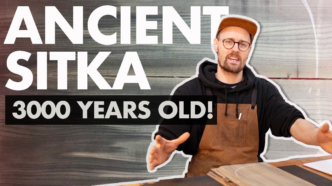 INSANE ANCIENT SITKA SPRUCE - 3000 YS OLD! - Picea Sichensis - Tommy's Tonewoods