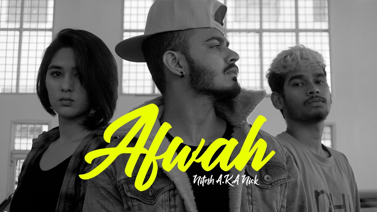 Afwah | Nitesh A.K.A Nick | Indian Drill | Latest Hindi Rap Song 2020
