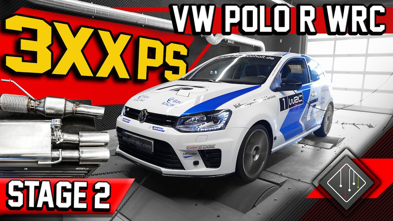 Volkswagen Polo R WRC (6R) | Stage 2+ | Komplettabgasanlage | mcchip-dkr