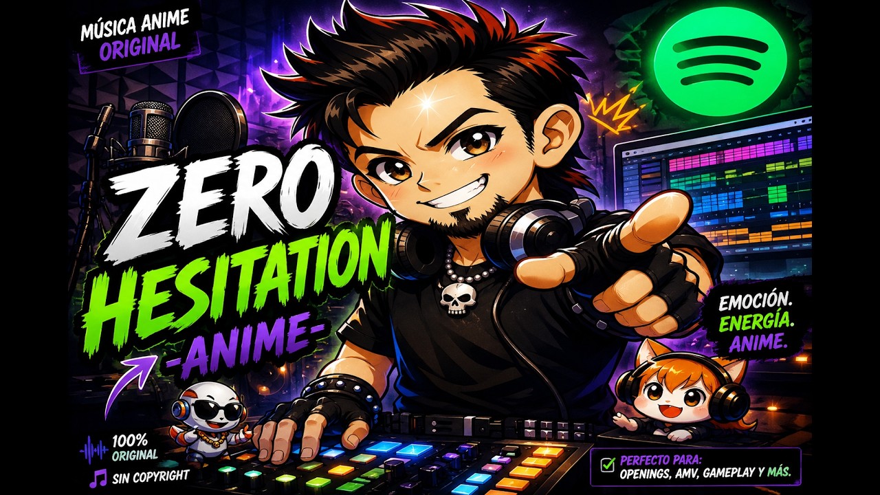 ZERO HESITATION -ANIME 🎵
