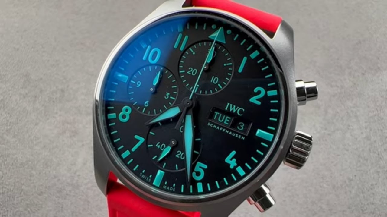 2023 IWC Pilot's Watch Chronograph Mercedes-AMG Petronas Formula One Team Edition IW3881-14 Review