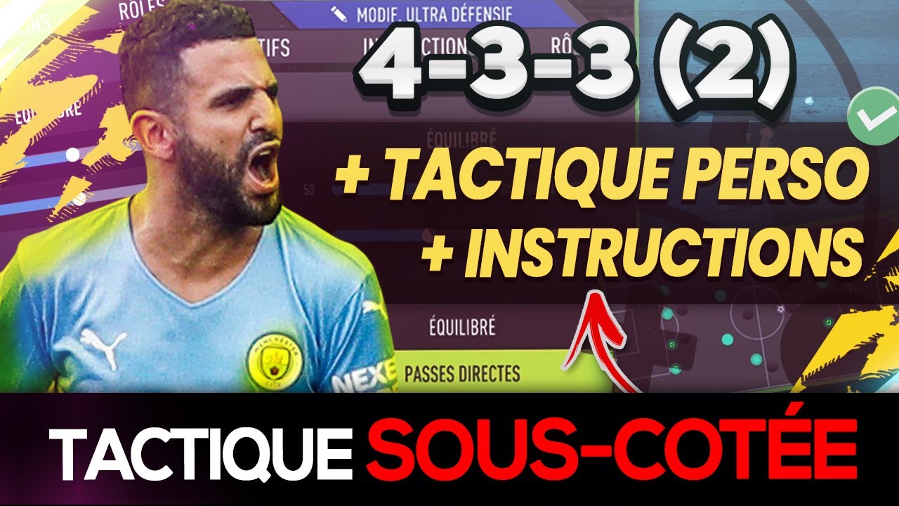 La FORMATION Que Vous DEVEZ ESSAYER !! ✔🎮- 433 (2) Tactique Perso + Instructions (FIFA 22)