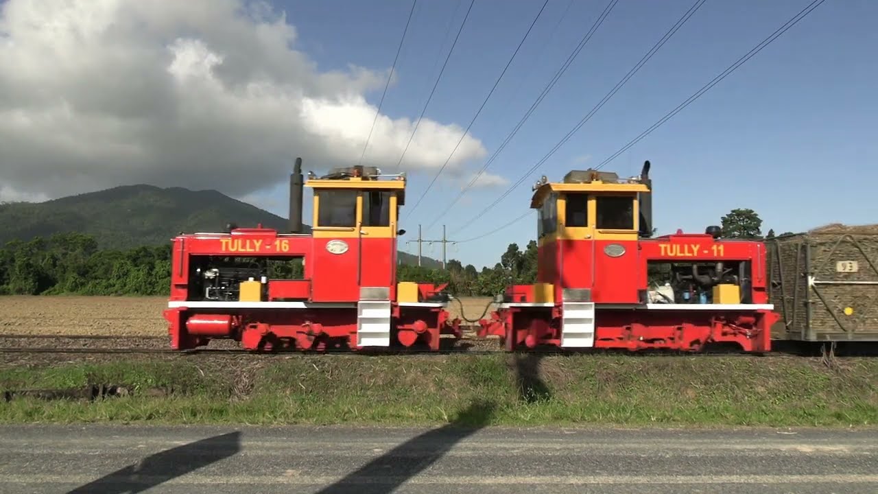 Queensland's Cane Trains - Tully Mill Part 1