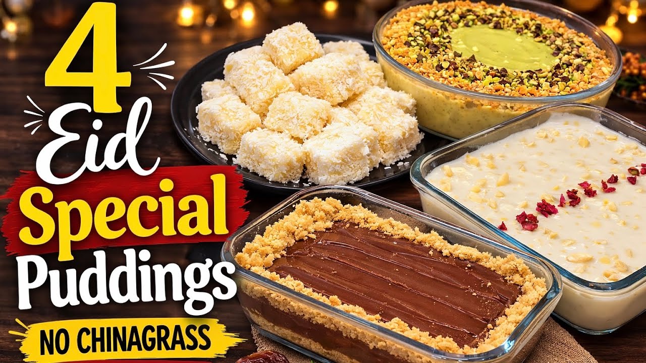 😋👌ഈ പെരുന്നാളിന് ഉണ്ടാക്കാൻ പറ്റിയ ഇതിലും നല്ലൊരു പുഡ്ഡിംഗ് വേറെ ഇല്ല Eid Pudding with no chinagrass
