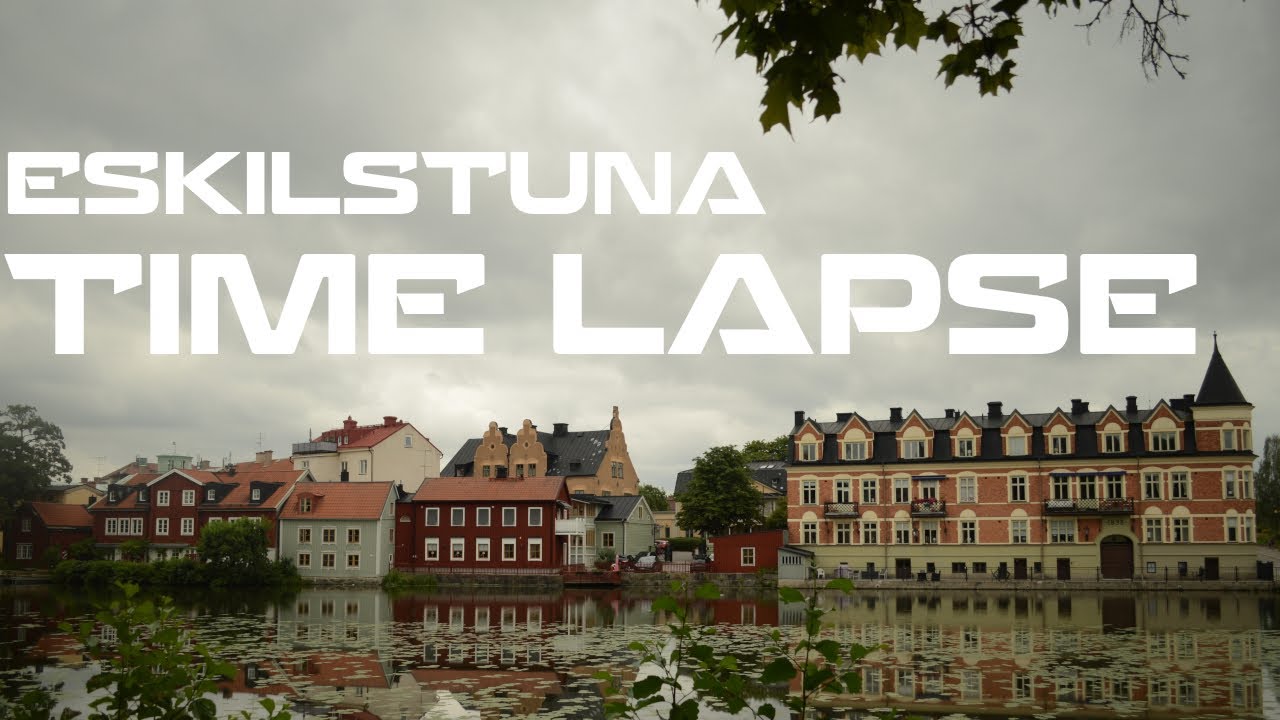 Eskilstuna Sweden - A piece of industry  | Time lapse