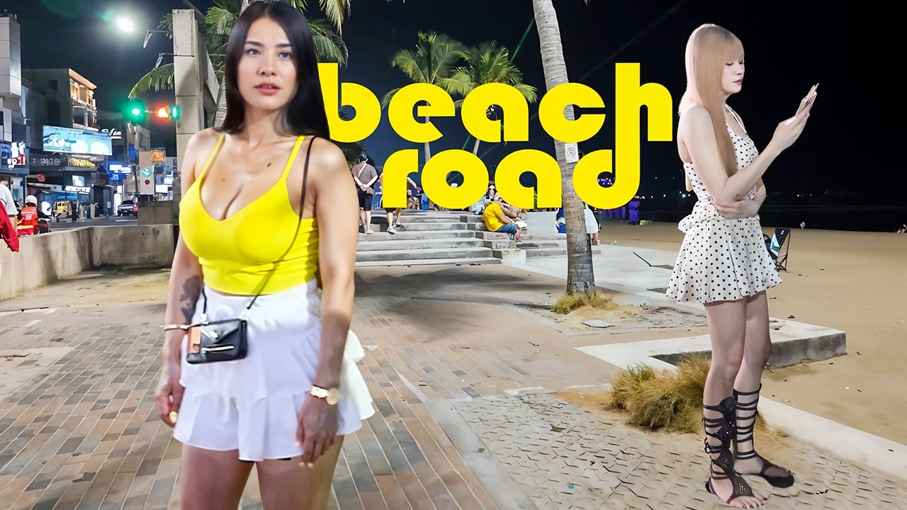 Night! Beach Road Pattaya Unforgettable Scenes. March 2026
