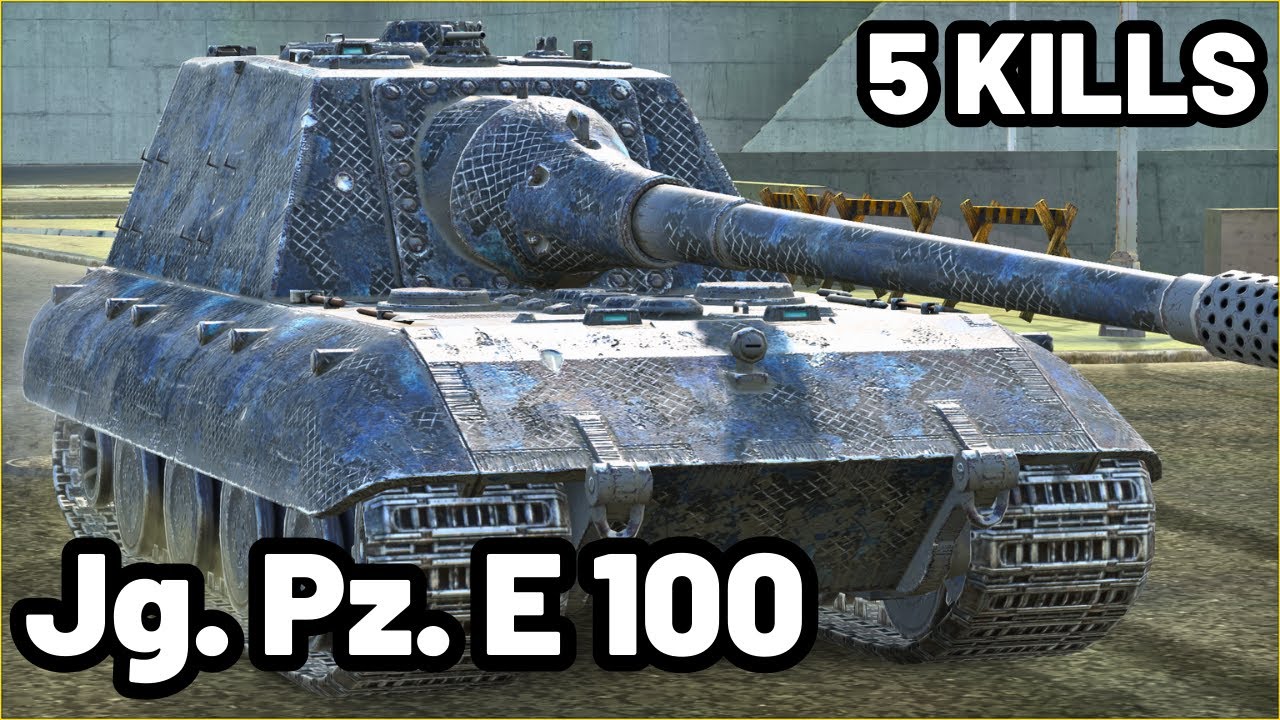 Jg.Pz. E 100 | 8.8K DAMAGE | 5 KILLS | WOT Blitz Pro Replays
