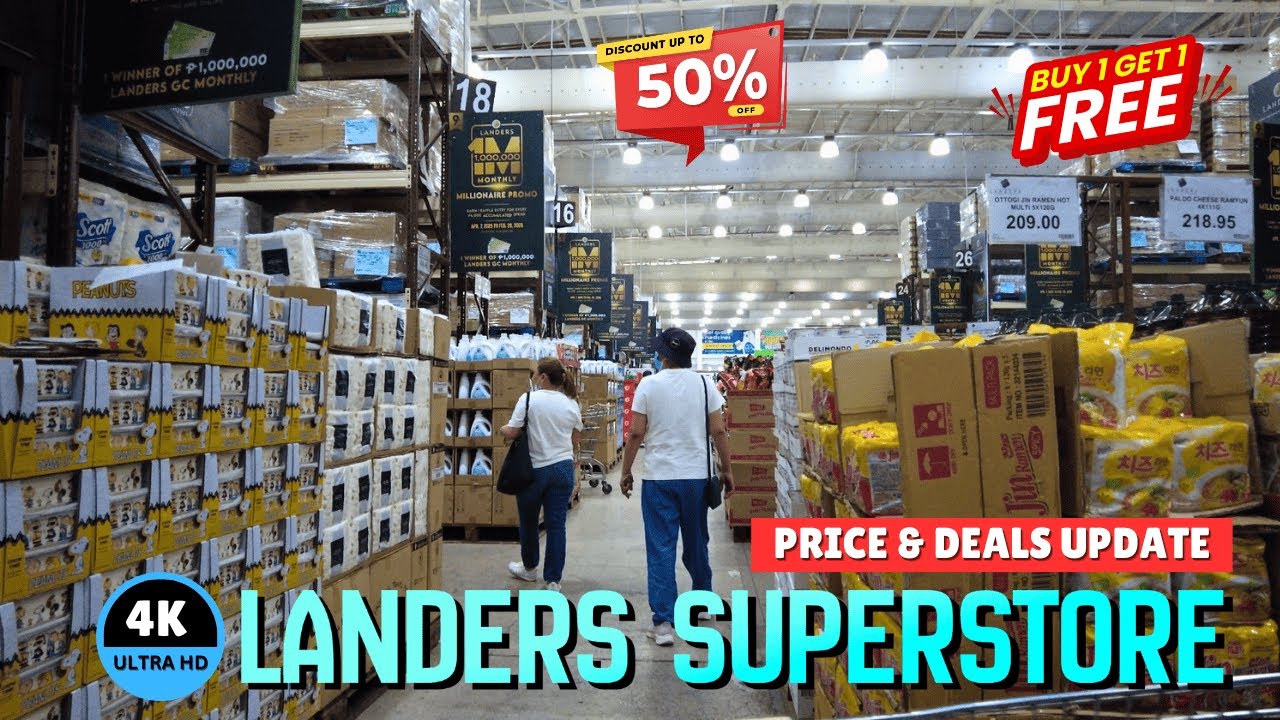 [4K] Landers Superstore Balintawak 2026  Buy 1 Take 1 + 50% Off Deals!