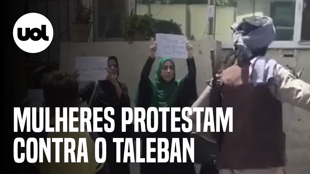 Afeganistão: Mulheres protestam contra o Taleban nas ruas de Cabul